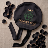 Bonnet Boss Short Satin Bonnet