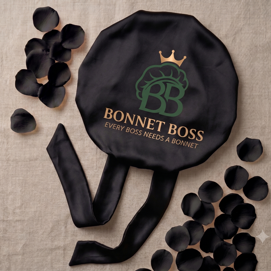 Bonnet Boss Short Satin Bonnet