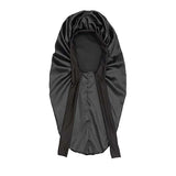 Women's Long Tail Satin Sleep Bonnet | Braids & Locs Night Cap